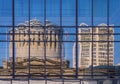 Reflection of State Capitol building in Columbus Ohio Royalty Free Stock Photo