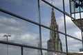 Reflection of Ulm minster