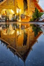 Reflection of Wat Phra Singh