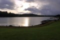 Reflection in water ,gregory park nuwaraeliya