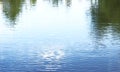 Reflection water waves Royalty Free Stock Photo