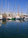 Reflection of Yachts Port El Kantaoui Marina Tunisia Royalty Free Stock Photo