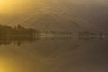 Reflections across buttermere lake