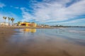 Reflections along the Santa Cruz Beach Boardwalk