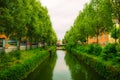 Reflections on the canal in Downtown Aarhus, street photography exhibition