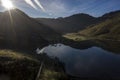 Reflections on Buttermere Lake at Dawn