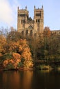 Reflections of Durham Cathedral Royalty Free Stock Photo