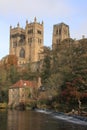 Reflections of Durham Cathedral Royalty Free Stock Photo