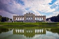 Reflections of the Gloriette - Schonbrunn Palace Gardens, Vienna Royalty Free Stock Photo