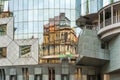 Reflections in Haas Haus, Stephansplatz, Vienna, Austria Royalty Free Stock Photo