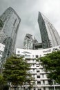 Reflections at Keppel Bay in Singapore Royalty Free Stock Photo