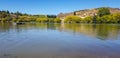 Reflections in the lake, at Bannock burn