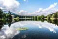 Reflections on the lake Royalty Free Stock Photo