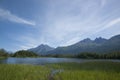 Reflections Lake Palmer Alaska Royalty Free Stock Photo