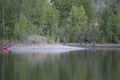 Reflections Lake Palmer Alaska Royalty Free Stock Photo