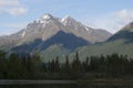 Reflections Lake Palmer Alaska Royalty Free Stock Photo