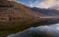 Reflections in Loch Achtriochtan, Glencoe, Scotland Royalty Free Stock Photo