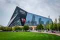 Reflections of the Minneapolis skyline Royalty Free Stock Photo