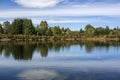 Reflections of Mirror Lakes, New Zealand Royalty Free Stock Photo