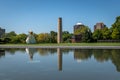 Reflections of the Nelson-Atkins Museum of Art Royalty Free Stock Photo