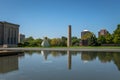 Reflections of the Nelson-Atkins Museum of Art Royalty Free Stock Photo