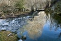 Reflections over the river