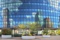 Reflections in the Phoenix Building in Hartford, Connecticut Royalty Free Stock Photo