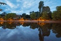 Reflections in the River Ouse in York Royalty Free Stock Photo