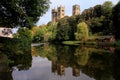 Reflections in the river Wear Royalty Free Stock Photo