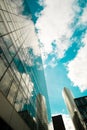 Reflections in skyscrapers