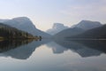 Mountain Reflections Square Top Green River Lakes Royalty Free Stock Photo