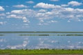 Reflections in the Still Blue Water