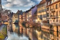 Reflections in Strasbourg Royalty Free Stock Photo