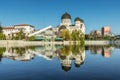 Reflections with symmetry at the lake