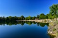 Reflections on Trout Lake Royalty Free Stock Photo