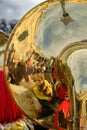 Reflections in the Tubas of Corful Philarmonic Orchestras during the famous Easter Litany Processions