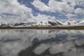 Mountain Lake near Issyk Kul Lake, Kyrgyzstan