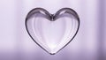 Reflective Heart Shape Object Royalty Free Stock Photo