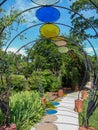 Reflective Walkway in Gateway Gardens, Greensboro, North Carolina