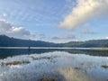 Lake Tamblingan in the Morning. Bali, Indonesia. Royalty Free Stock Photo