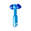 Reflex Hammer isometric icon vector illustration Royalty Free Stock Photo