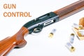 Reform gun control concept. Royalty Free Stock Photo