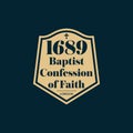 Reformed christian art. The 1689 Baptist Confession of Faith