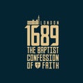 Reformed christian art. The 1689 Baptist Confession of Faith