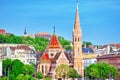 Reformed Church (Calvinist Church) in Hungary - is the largest P Royalty Free Stock Photo