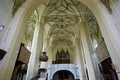 Reformed church - interior view Royalty Free Stock Photo