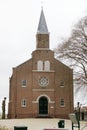 Reformed church named ichtus in Reeuwijk-Dorp in the Netherlan Royalty Free Stock Photo