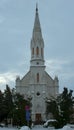 The Reformed Church is a Protestant denomination church in Zrenjanin, Serbia. It was built in 1891 Royalty Free Stock Photo