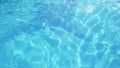 Refraction of sunlight in swimming pool water. Pool water surface, sparkles on the water in slow motion. 1920x1080