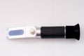 Refractometer on white background Royalty Free Stock Photo